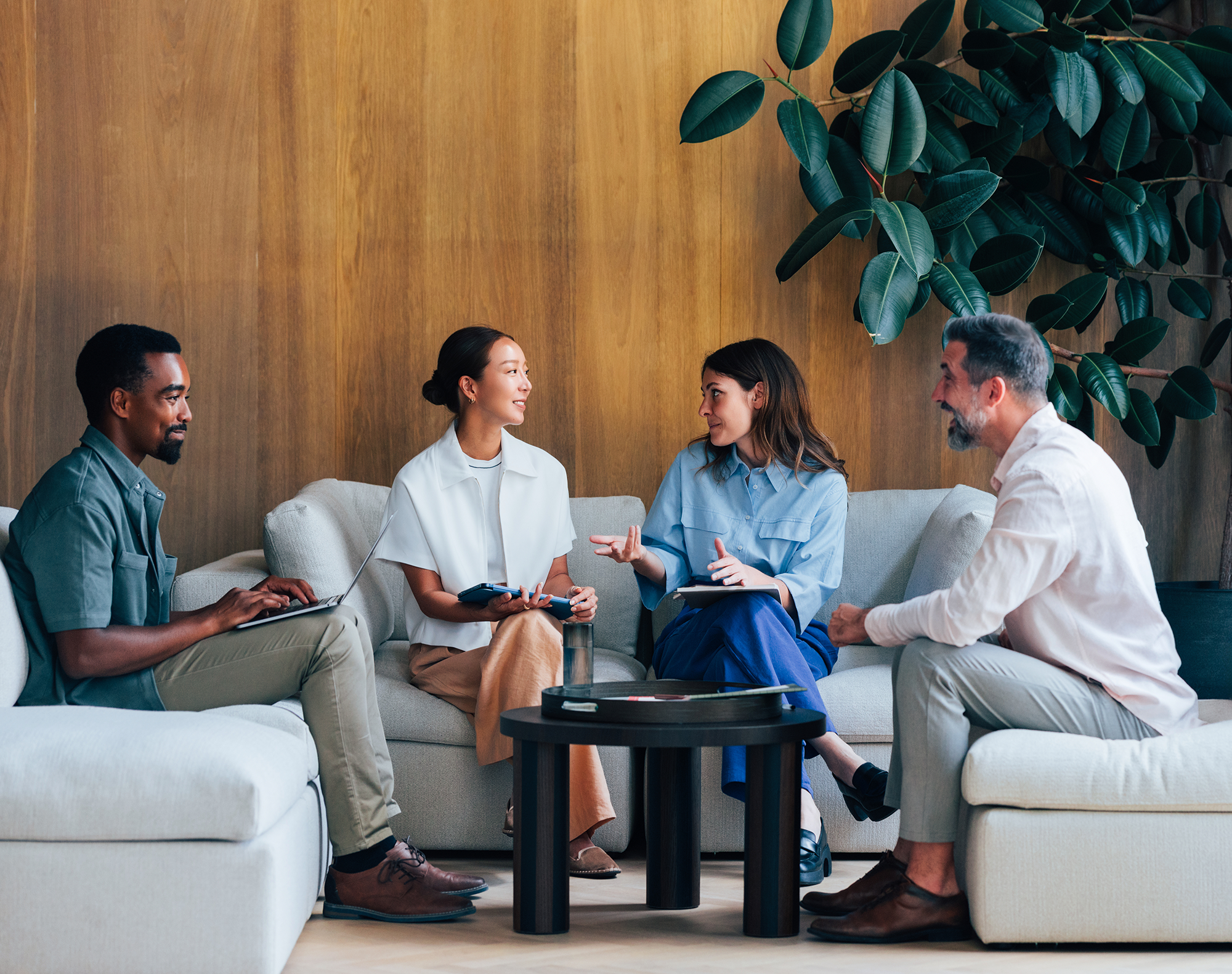 Marketing Team discussing using RightSpend to get more impact to their agency spend